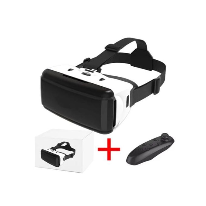 Original VR Virtual Reality 3D Glasses Box Stereo VR Cardboard Headset Helmet for IOS Android Smartphone With Game Player