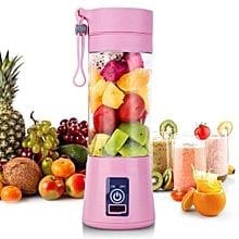 JUICE BLENDER. Portable Blender Mini Blender for Shakes and Smoothies Rechargeable USB 380Ml Traveling Fruit Juicer Cup, is detachable, easy to clean, and easy to flush.