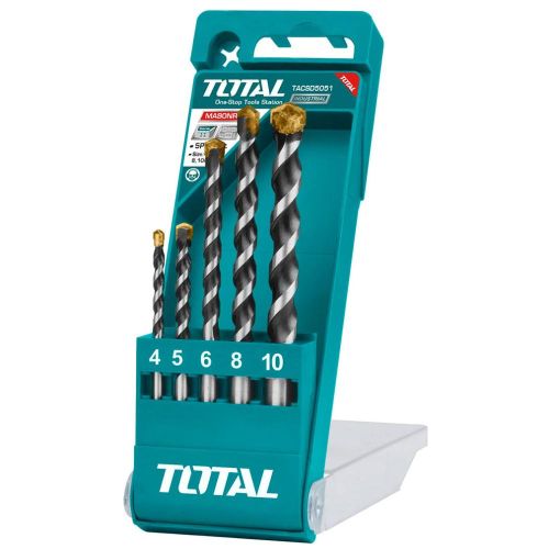 TOTAL Masonry drill bits set 5pcs