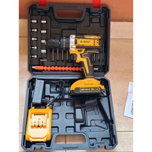 Dewalt CORDLESS DRILL (48V) WITH HAMMER