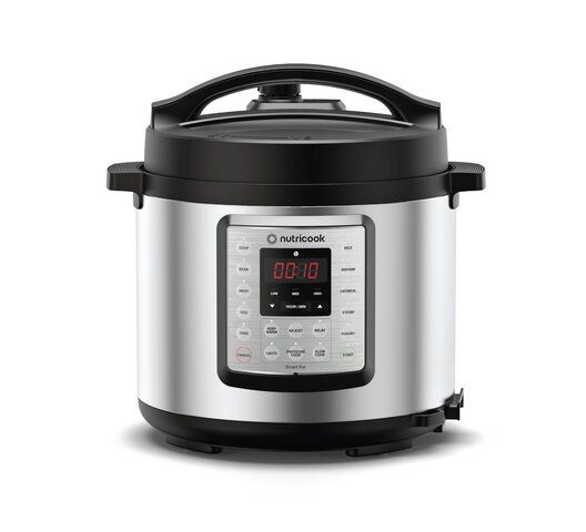 Hotpoint von Stainless steel inner pot Nutricook 9 appliances in 1 NC-SPEK6 Eko Smart Pot Pressure Cooker 11 safety mechanisms Cooks up to 70% faster