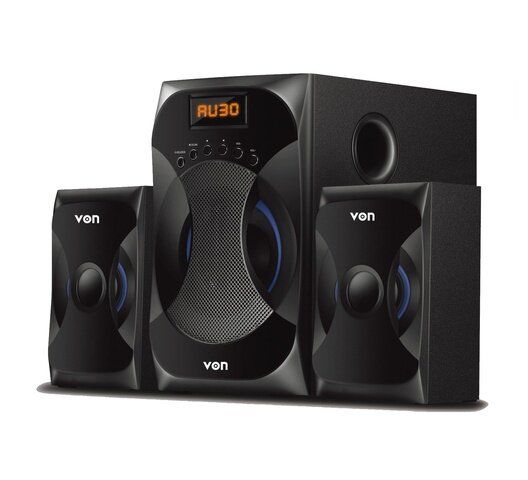 VON SPEAKER SUBWOOFER VES0602FS 60W RMS 2.1CHANNEL
