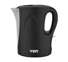 Von Dry boil protection &auto shut off VSKC17BNK 1.7L Upright Corded Kettle Stainless steel heating element