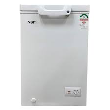 Von VAFC10DHW Chest Freezer, 98L - White