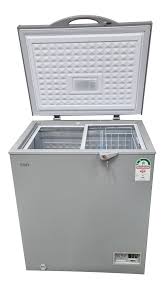 Von VAFC15DKG/DHG Chest Freezer - 142L, Grey