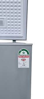 Von VAFC15DKG/DHG Chest Freezer - 142L, Grey