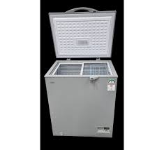 Von VAFC15DKG/DHG Chest Freezer - 142L, Grey