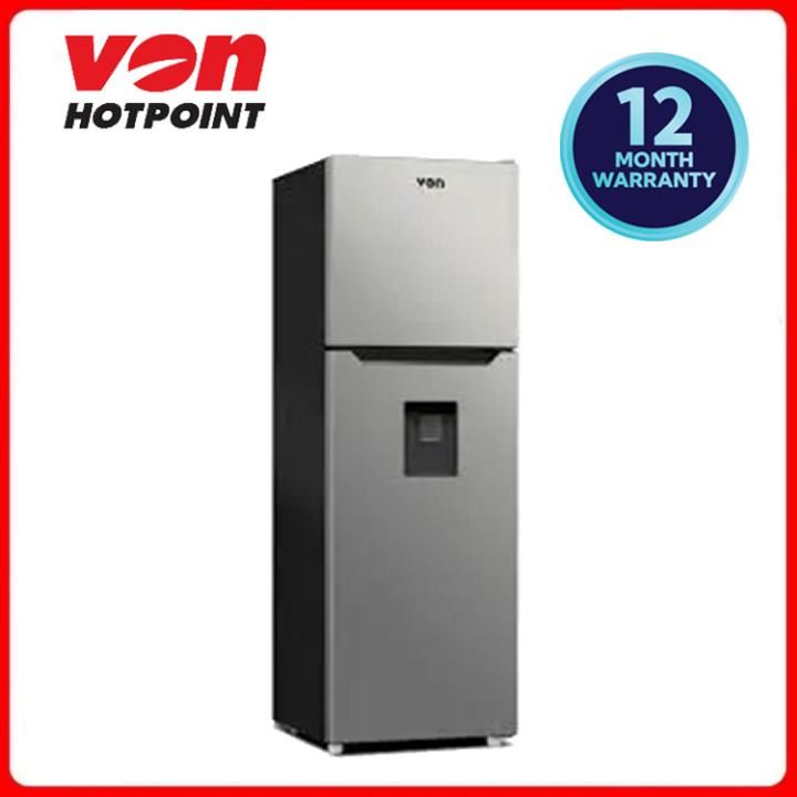 Von Top Mount Freezer VRT-243NVHX, 243L No Frost refrigerator,Inverter compressor,Large utility pockets, Recessed handle design Inox