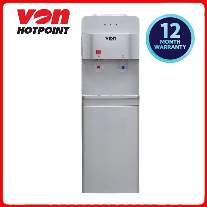 Brand new Von VADL2111S Hot & Normal Water Dispenser - Silver Hot water temperature >90°C Child lock for hot water