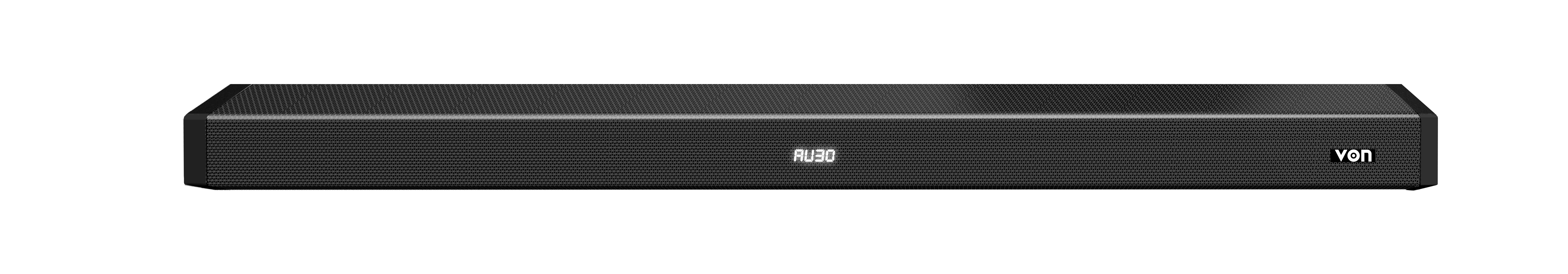 VON 2.1CH, VSB2002LFK Wireless Subwoofer, 200W RMS  Connectivity: Bluetooth, Optical, HDMI & Aux Enhanced Bass Extreme with 8” Woofer Subwoofer and bar wireless connectivity