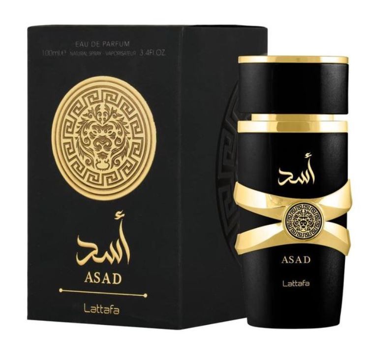 Lattafa Asad Perfume EDP Unisex Spray 100ml Asad by Lattafa Fragrance Eau de Parfum Suitable for Women and Men