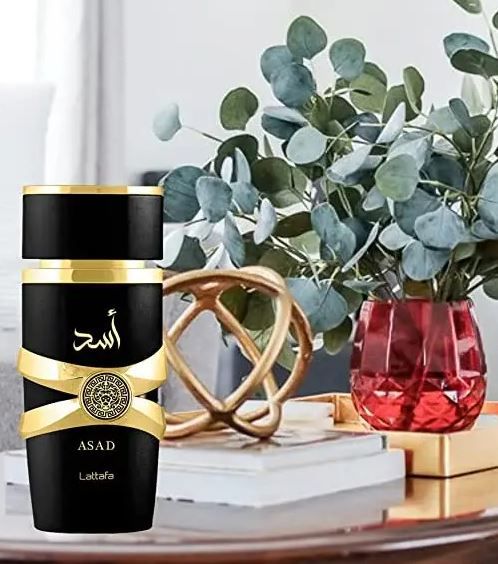 Lattafa Asad Perfume EDP Unisex Spray 100ml Asad by Lattafa Fragrance Eau de Parfum Suitable for Women and Men
