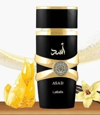 Lattafa Asad Perfume EDP Unisex Spray 100ml Asad by Lattafa Fragrance Eau de Parfum Suitable for Women and Men