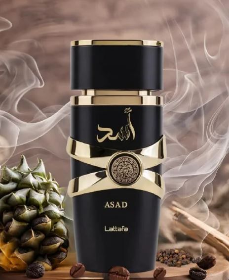 Lattafa Asad Perfume EDP Unisex Spray 100ml Asad by Lattafa Fragrance Eau de Parfum Suitable for Women and Men