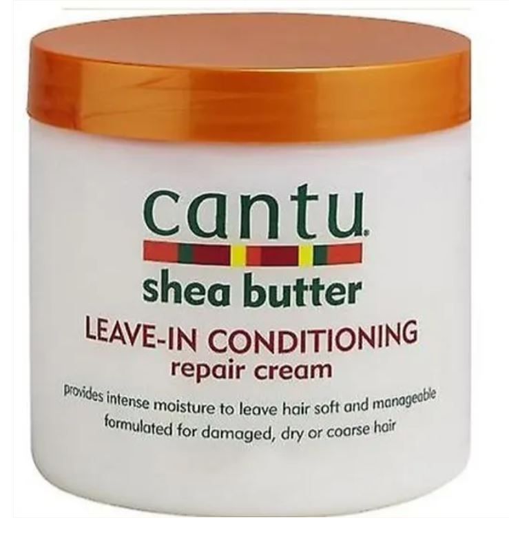 Cantu Sheer Butter Leave In Conditioning Repair Cream 453g ( Protects hair from damage)