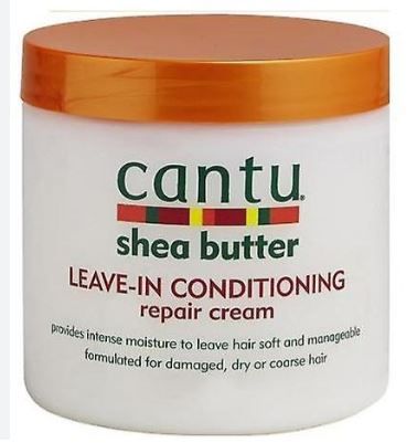 Cantu Sheer Butter Leave In Conditioning Repair Cream 453g ( Protects hair from damage)