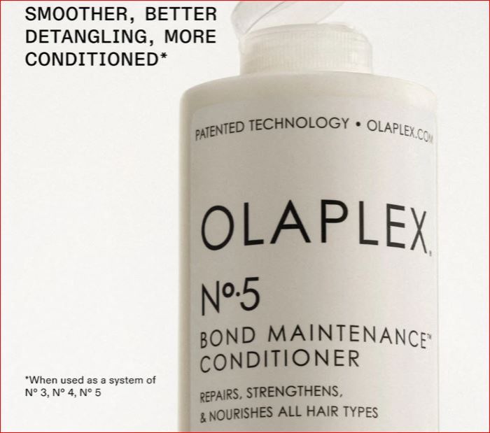 Olaplex  Nº.5 BOND MAINTENANCE® CONDITIONER  Highly concentrated,Reduces breakage and strengthens,Conditions, moisturizes, hydrates, Improves manageability and boosts shine