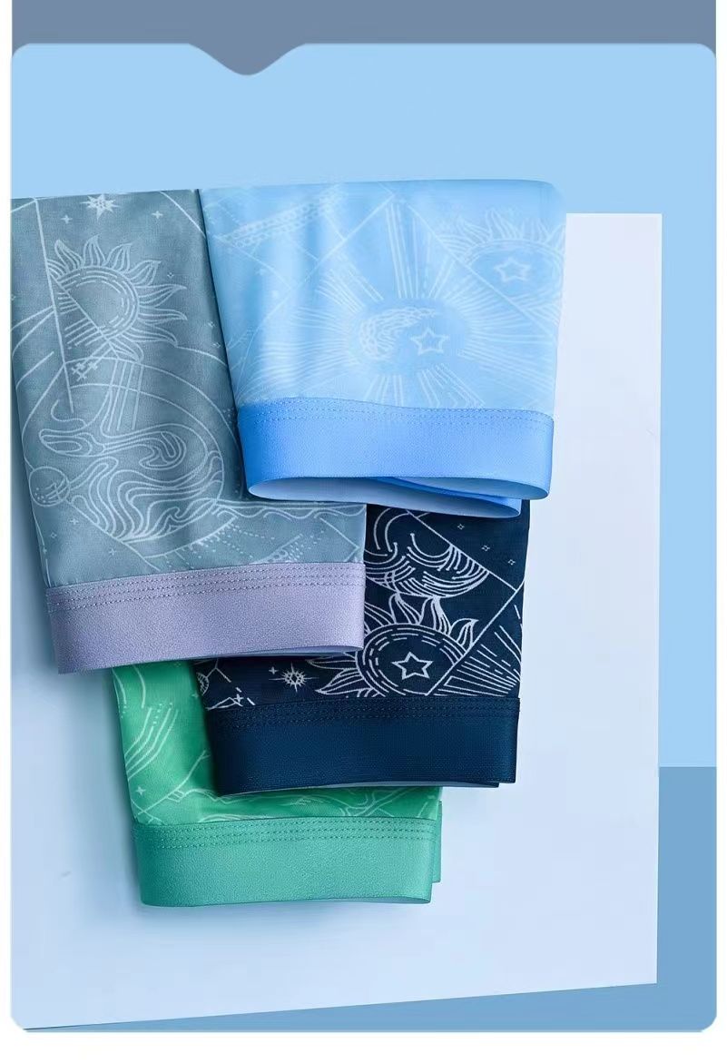 (5 Pack) Mens Boxer Sexy Underwear soft long boxershorts Cotton soft Underpants Male Panties 3D Pouch Shorts Under Wear Pants Short