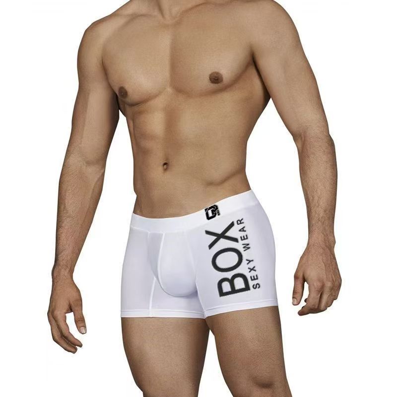 2-piece set Sexy Underwear Men Boxer Male Panties Cotton Soft Fashion Men Under Wear Lingerie Underpants 3D Pouch Shorts