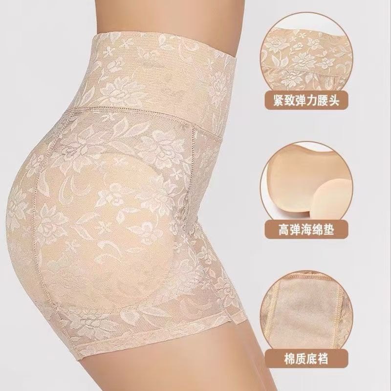 Women Sexy Push Up Padded Panties Lady Fake Ass Underwear Lace Padded Panties Buttock Shaper Butt Lifter Hip Enhancer Intimates