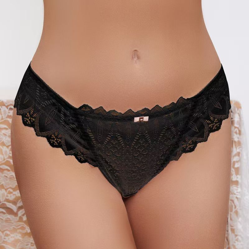 3-piece set Sexy Thongs Ladies Underwear Seamless Underwear Lace Bikini Panties Thongs Ladies Thongs Underwear