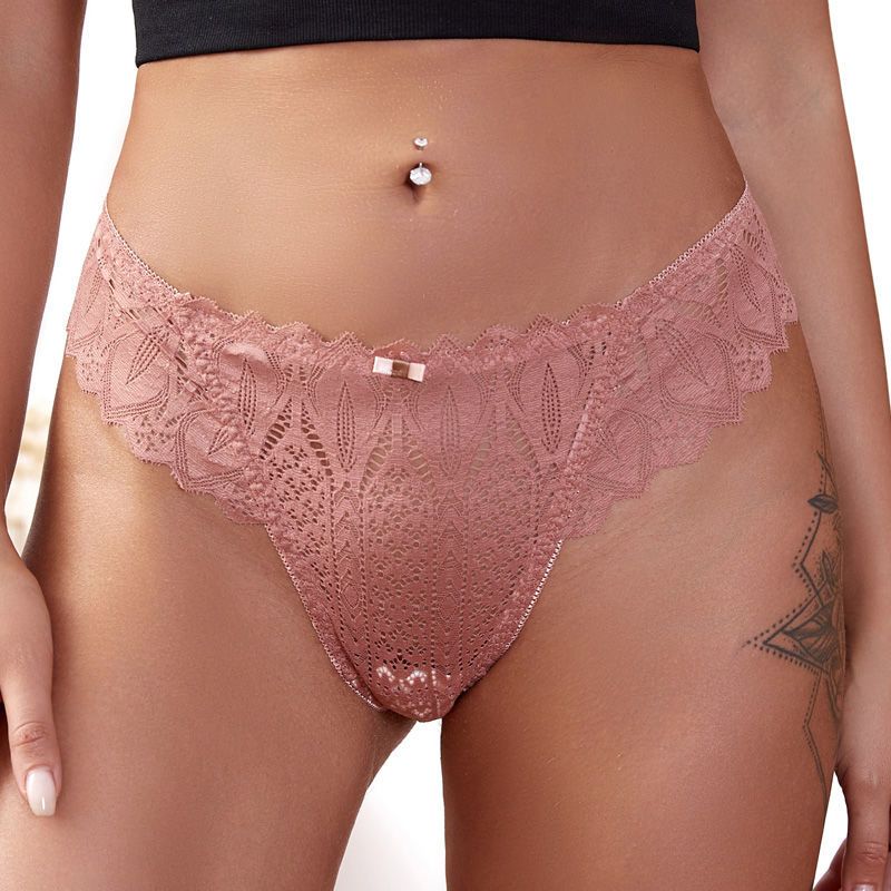 3-piece set Sexy Thongs Ladies Underwear Seamless Underwear Lace Bikini Panties Thongs Ladies Thongs Underwear