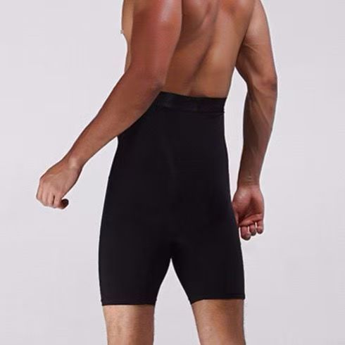 Mens Body Shaper Tummy Control Compression Shorts Belly Slimming Shapewear Abdomen Reducer Panties Fitness Boxer Pants Underwear