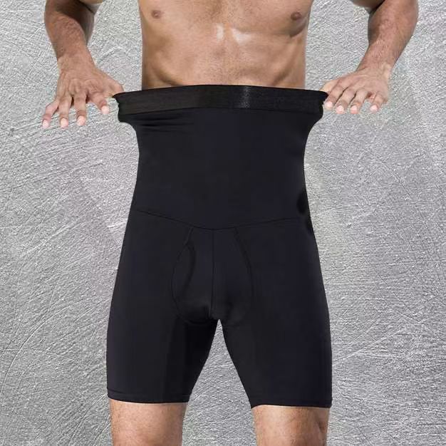 Mens Body Shaper Tummy Control Compression Shorts Belly Slimming Shapewear Abdomen Reducer Panties Fitness Boxer Pants Underwear
