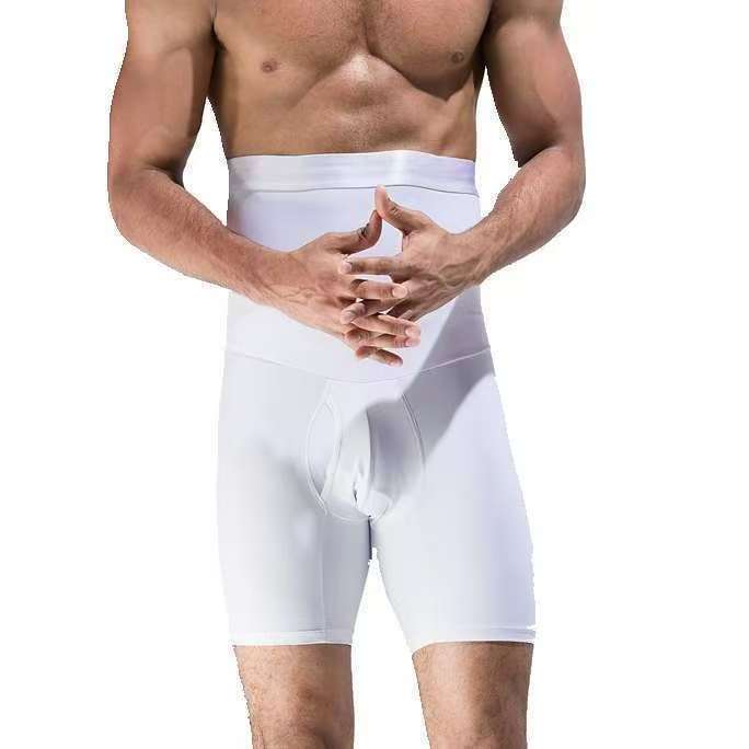 Mens Body Shaper Tummy Control Compression Shorts Belly Slimming Shapewear Abdomen Reducer Panties Fitness Boxer Pants Underwear