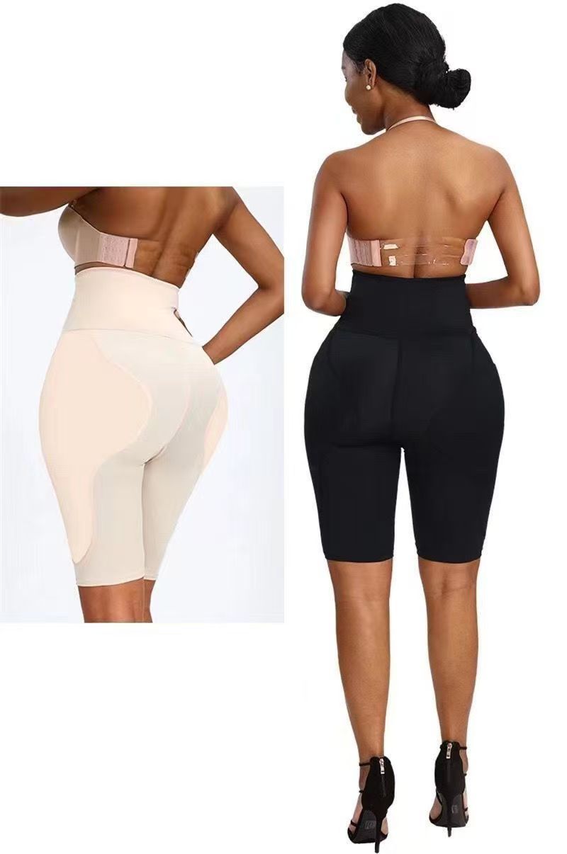 High Waist Trainer Shapewear Body Tummy Shaper Fake Ass Butt Lifter Booties Hip Pads Enhancer Booty Lifter Thigh Trimmer