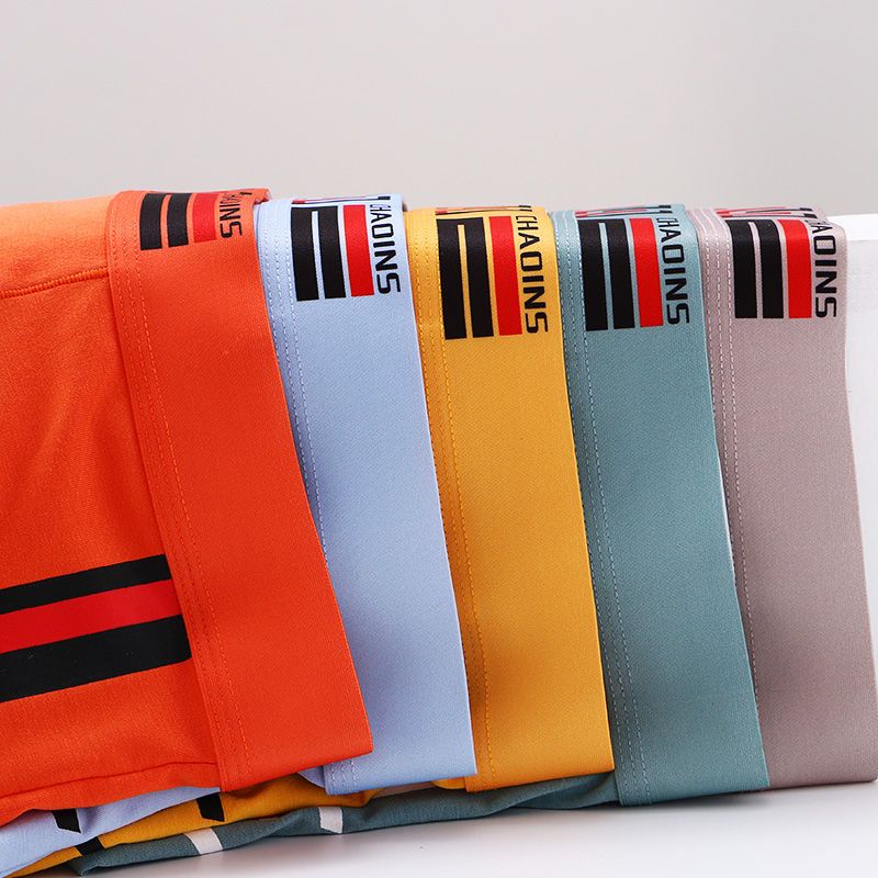 （3-piece set）Mens Boxer Sexy Underwear Soft Long Boxershorts Cotton Underpants Male Panties 3D Pouch Shorts Under Wear Pants Short M-3XL