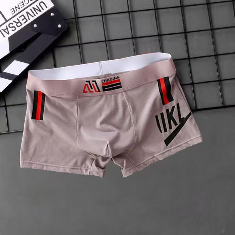 （3-piece set）Mens Boxer Sexy Underwear Soft Long Boxershorts Cotton Underpants Male Panties 3D Pouch Shorts Under Wear Pants Short M-3XL