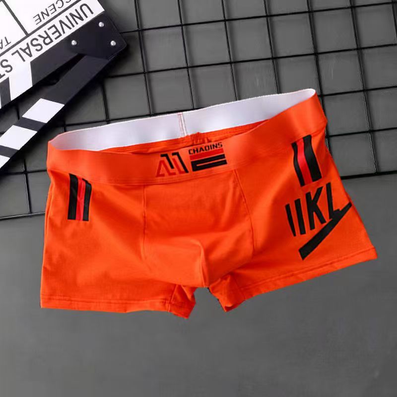 （3-piece set）Mens Boxer Sexy Underwear Soft Long Boxershorts Cotton Underpants Male Panties 3D Pouch Shorts Under Wear Pants Short M-3XL