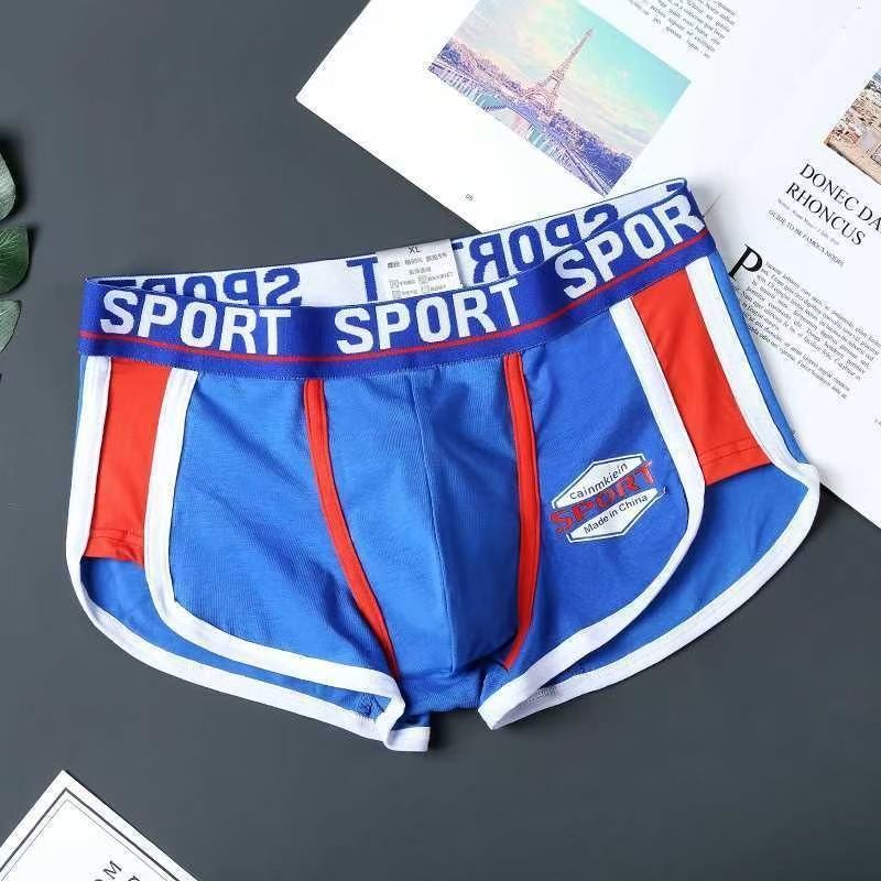 3pcs Male Panties Cotton Men's Underwear Boxers Breathable Man Boxer Solid Underpants Comfortable Brand Shorts men underwear
