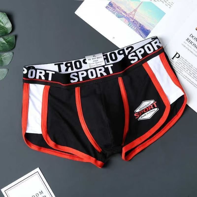 3pcs Male Panties Cotton Men's Underwear Boxers Breathable Man Boxer Solid Underpants Comfortable Brand Shorts men underwear