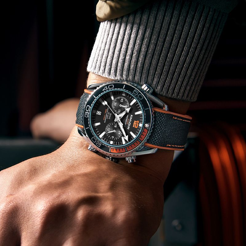 Men's Watch Waterproof Quartz Watch High end Watch Multi functional Timing Men's Watch
