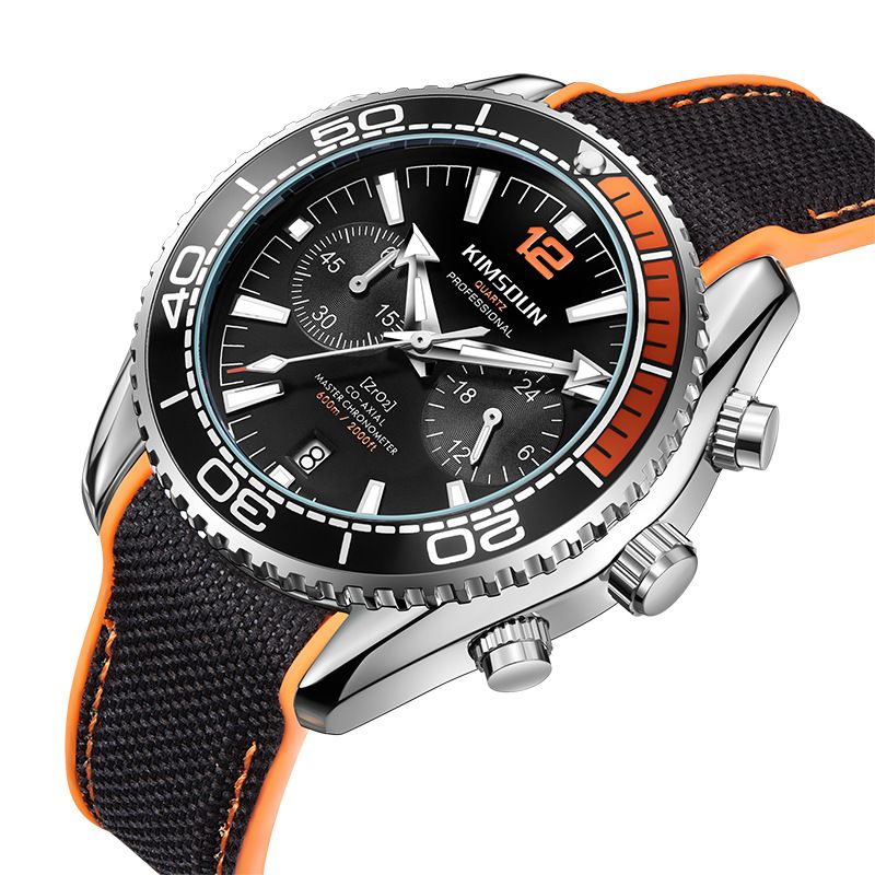 Men's Watch Waterproof Quartz Watch High end Watch Multi functional Timing Men's Watch