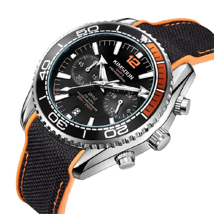 Men's Watch Waterproof Quartz Watch High end Watch Multi functional Timing Men's Watch