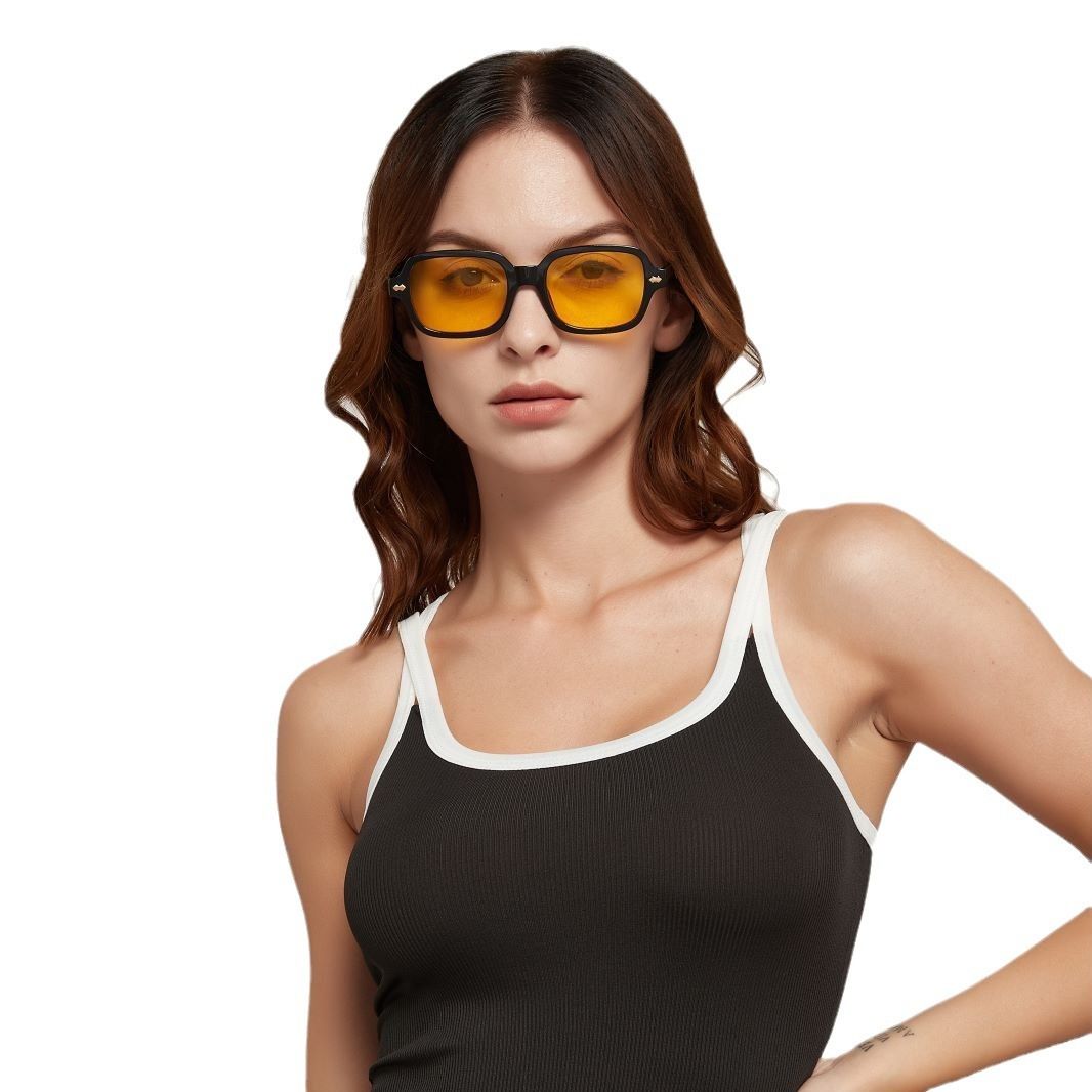 Sunglasses Woman Casual Fashion Versatile Sunglasses for Outdoor Driving and Travel, Sunscreen Sunglasses for Men and Women,Girls Eyeswear