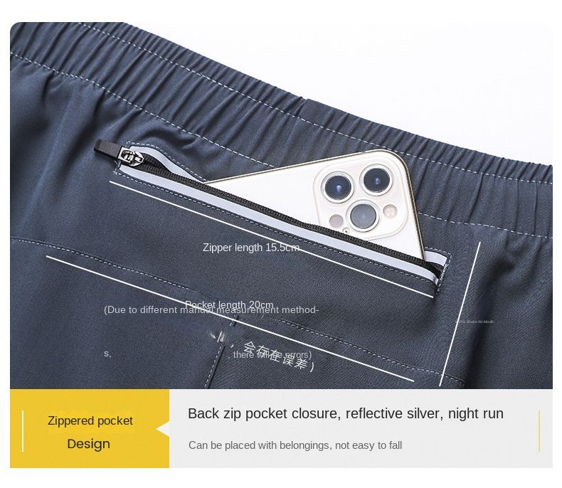 Sportswear Short Trousers for Man Quick DryRunning Pants Marathon Breathable Durable Boys Fashion Clothes