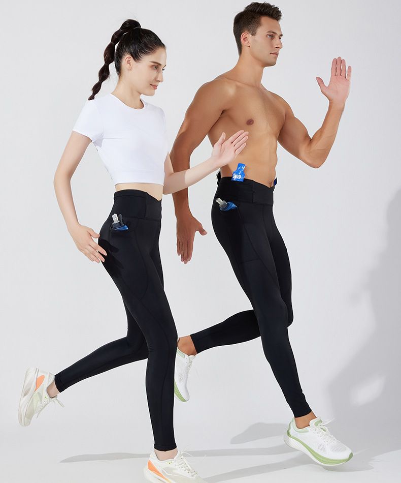 Sports Pants Man and Woman Fitness Yoga Wear, Unisex Compression Elastic Trousers Active Pant Man and Woman Fashion Clothes Breathable Quick Drying Running Training Joking Excersize Wear