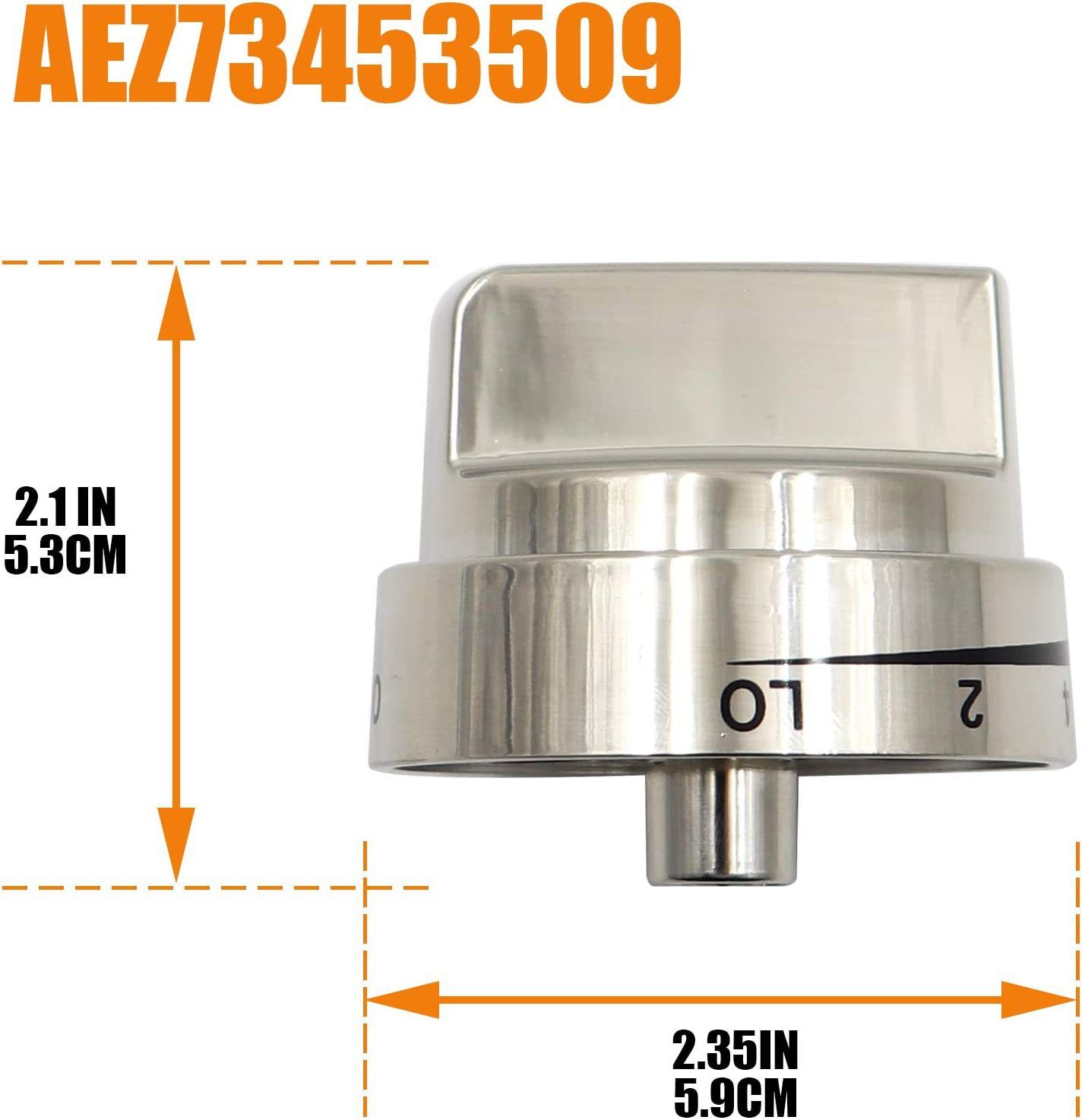 Knobs and Hand Wheels Oven Stove Component AEZ73453509 suitable for AEZ72909008 accessories