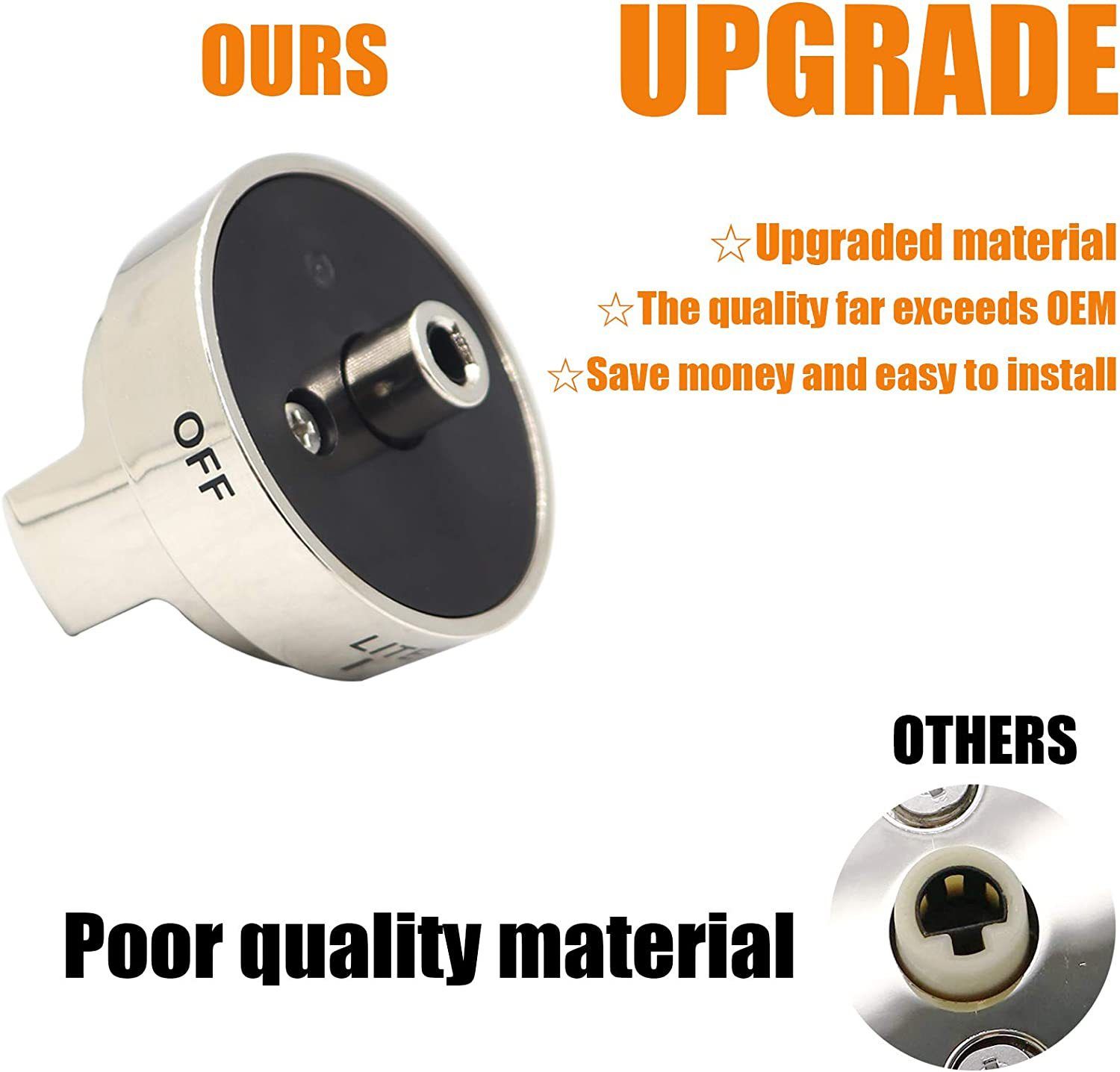 Knobs and Hand Wheels Oven Stove Component AEZ73453509 suitable for AEZ72909008 accessories