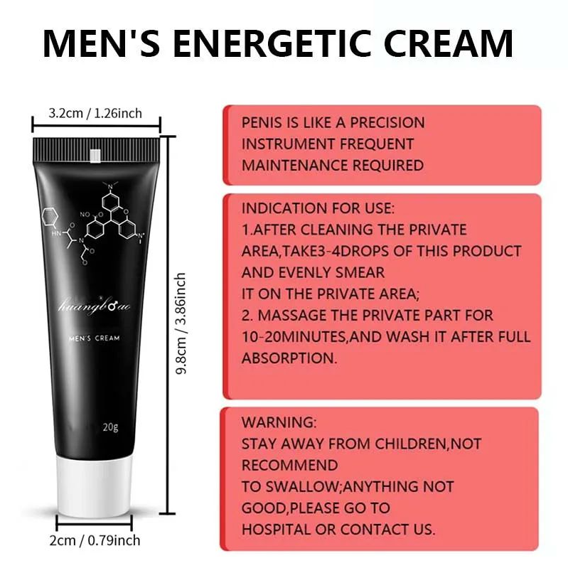 Penis Permanent Thickening Growth Man Massage Enlargement Oils Cock Erection Enhance Big Dick Enlarge Liquid Men XXL 20g