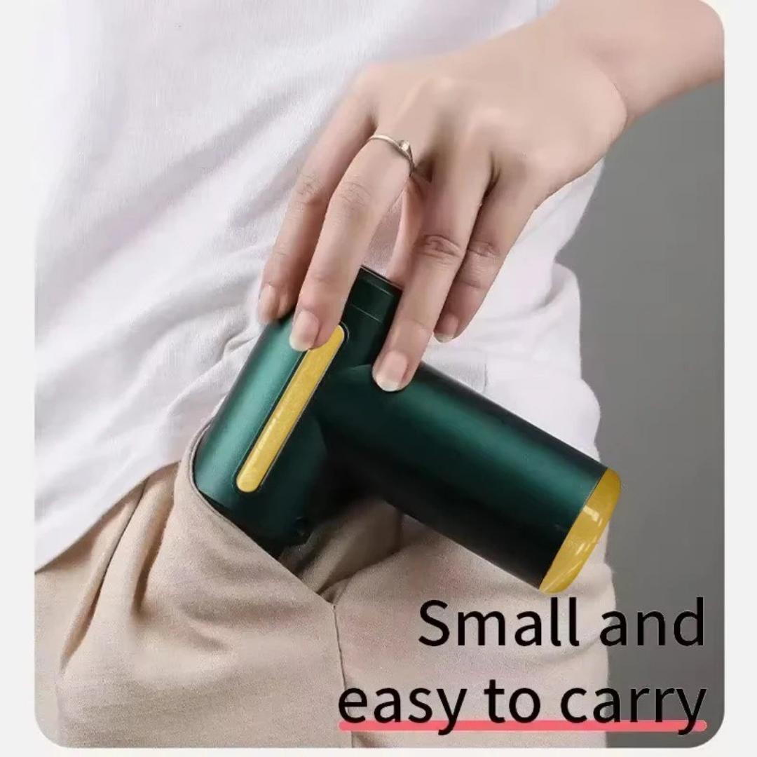 USB mini massage gun fascial machine muscle relaxation gun vibrating gun rod massage fitness equipment neck facial gun