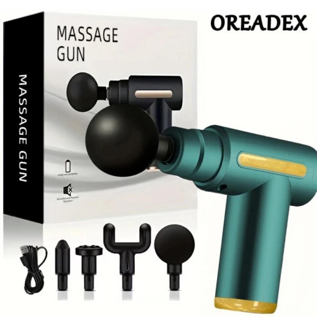 USB mini massage gun fascial machine muscle relaxation gun vibrating gun rod massage fitness equipment neck facial gun