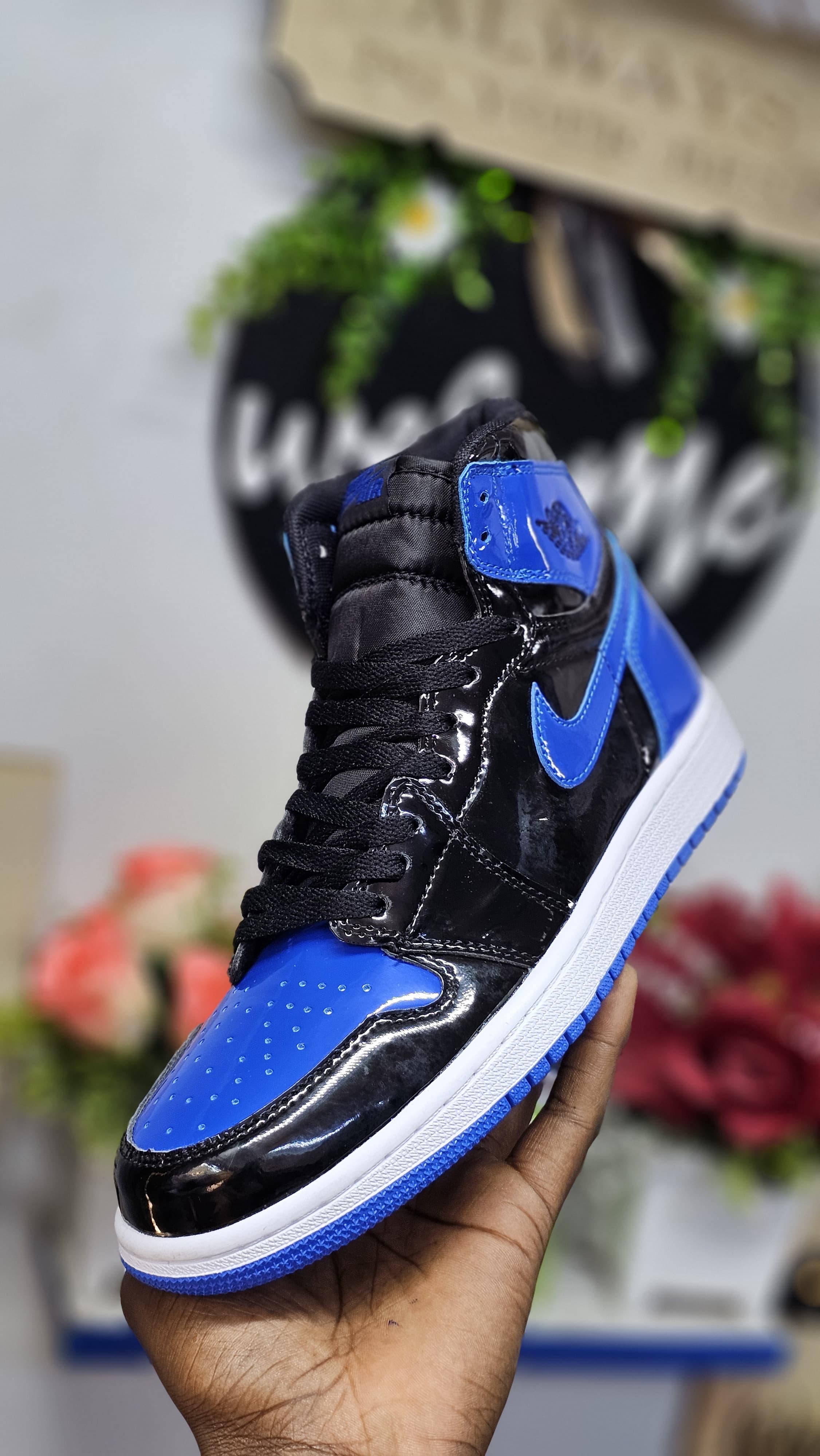 Black friday J1 high cut wetlook UNISEX  Men's Shoes Sneakers