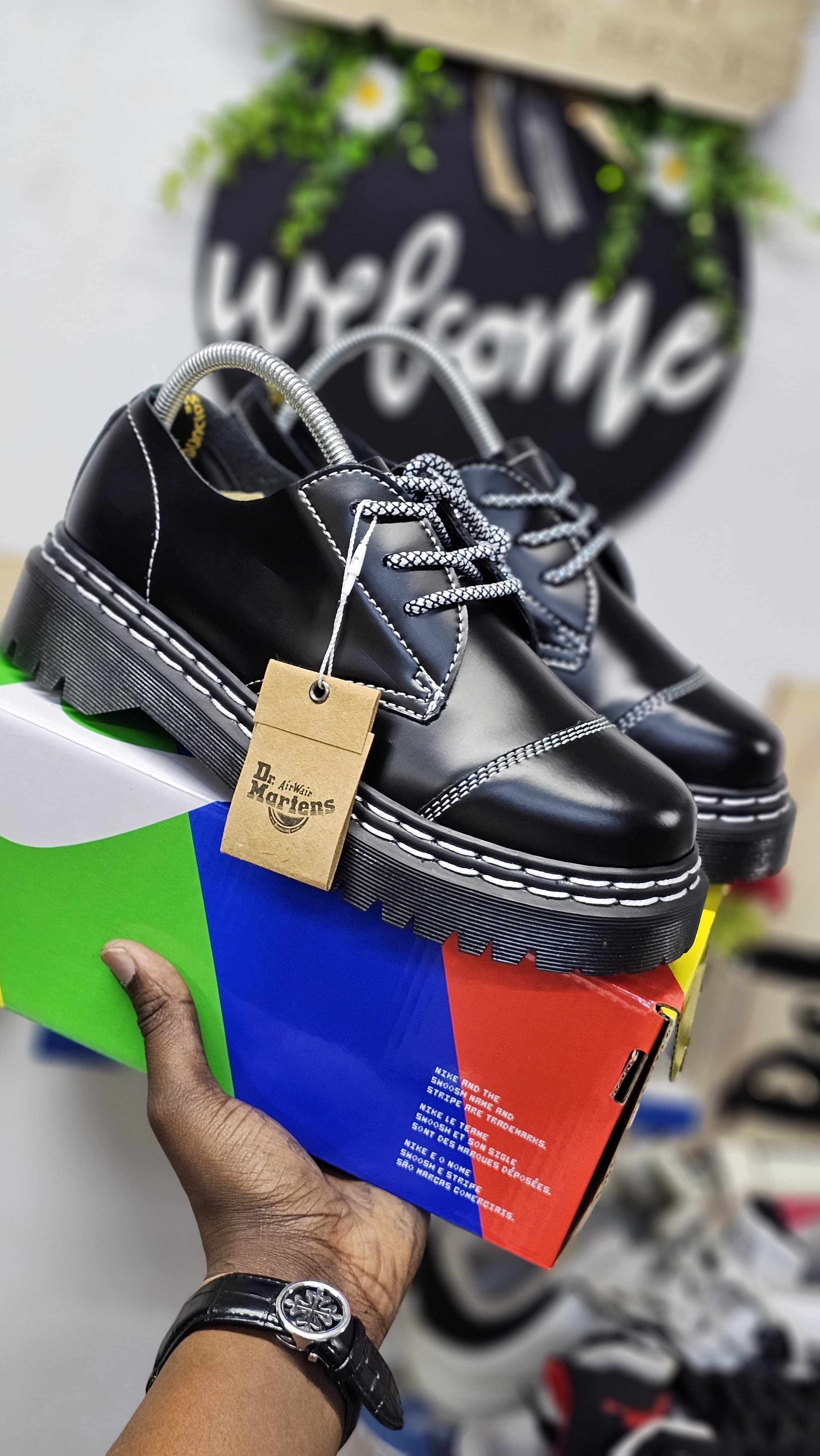 Low cut DR MARTINS oxford sneaker unisex Men's Shoes Sneakers