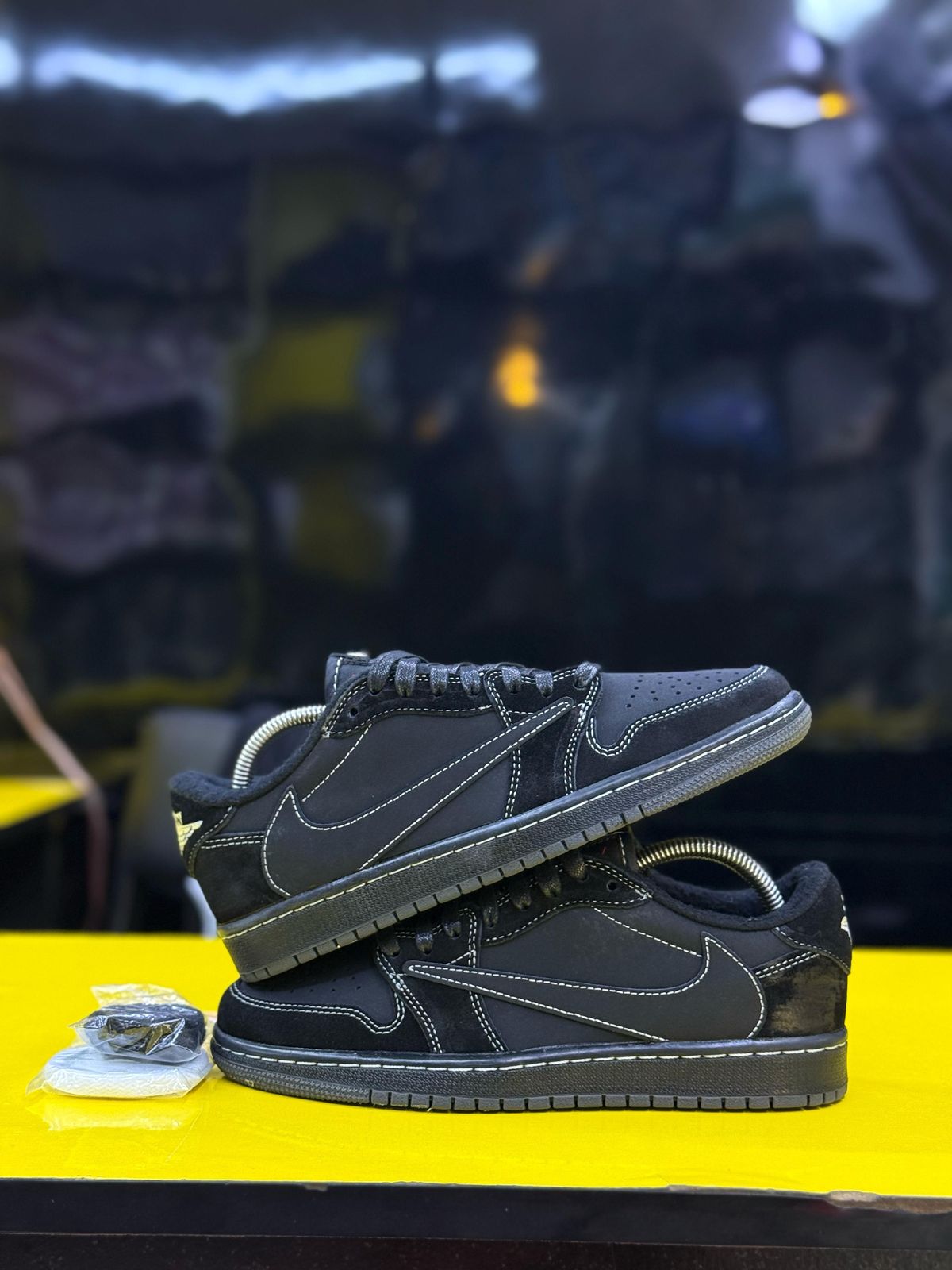 Travis Scott Quality leather Size 38-45 Men's Shoes Sneakers