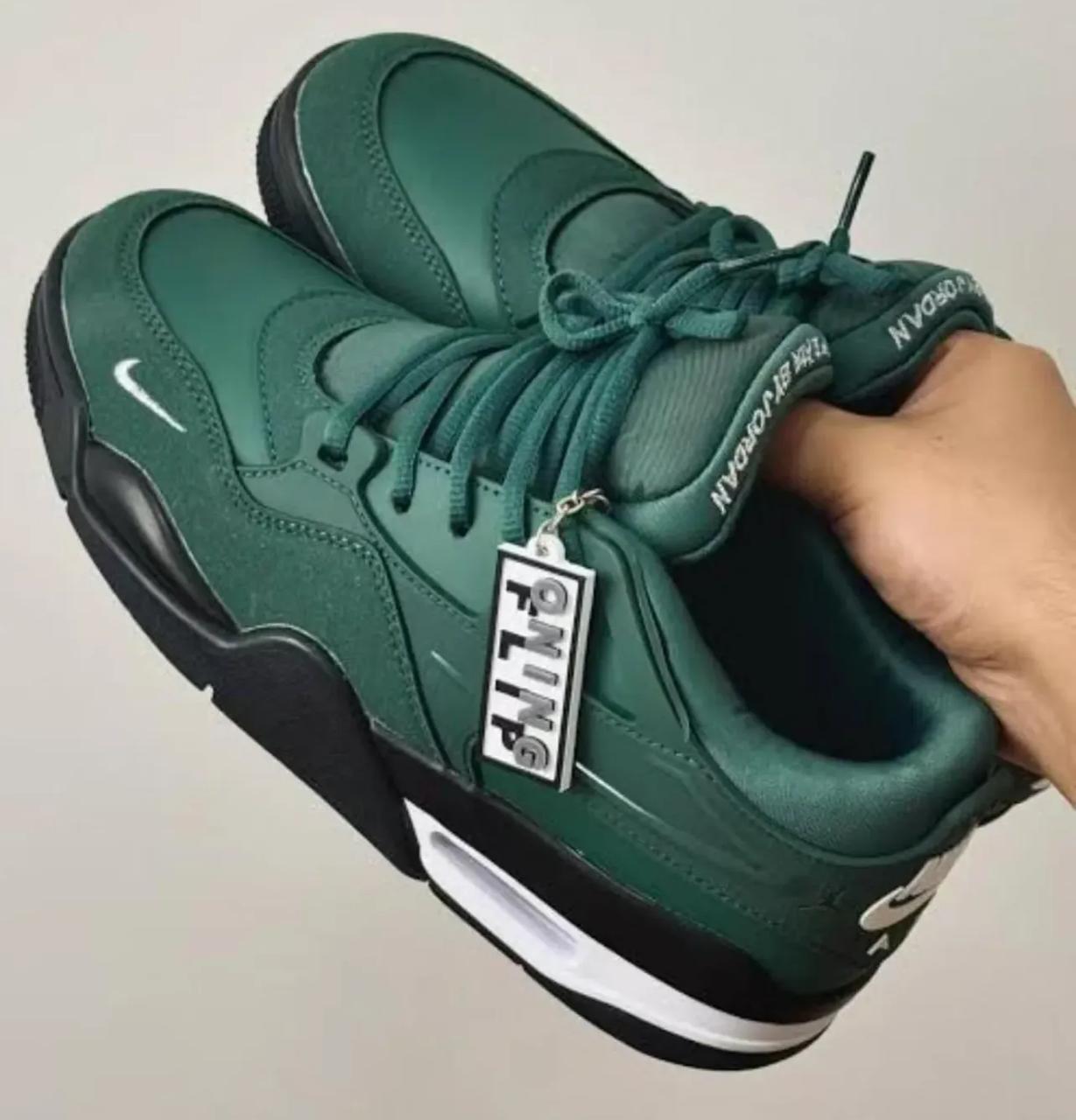 Air J4 Pro Green bike Size 38-45 Sneakers